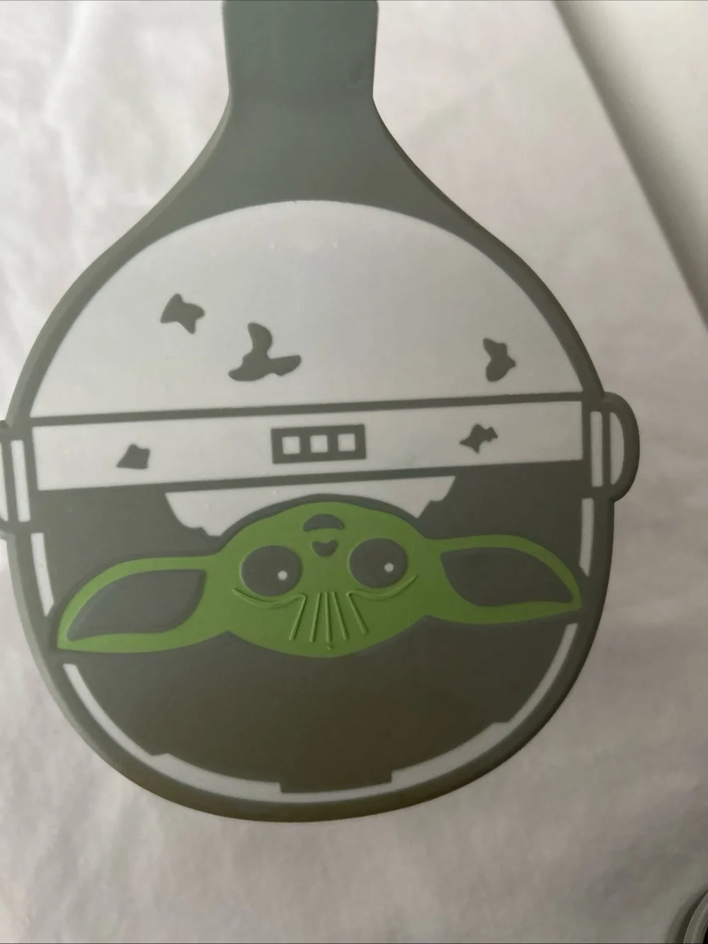 Disney Grogu & Mandalorian Green and Black Pancake Flippers and Press Set